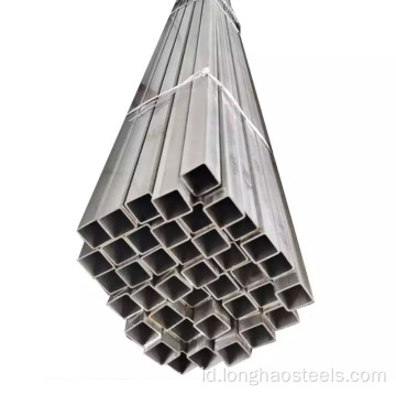 Tabung persegi stainless steel 304 stainless yang dipoles dipoles